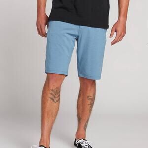 VOLCOM Men’s Frickin SNT Static Hybrid Shorts Blue Size 27 Summer
